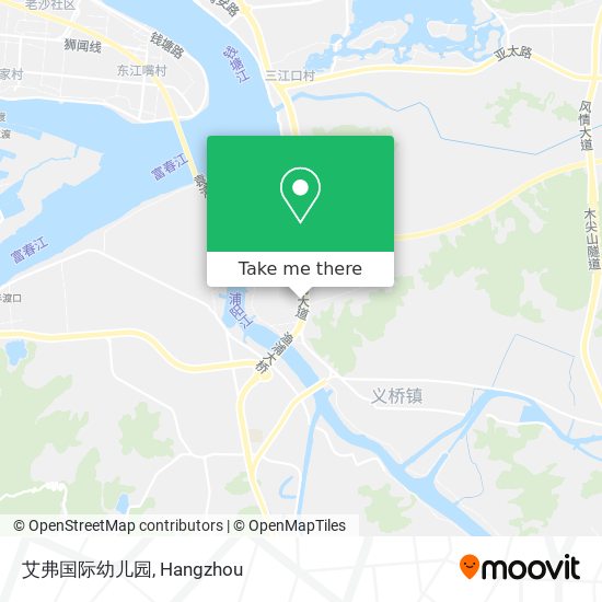 艾弗国际幼儿园 map