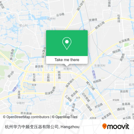 杭州华力中频变压器有限公司 map