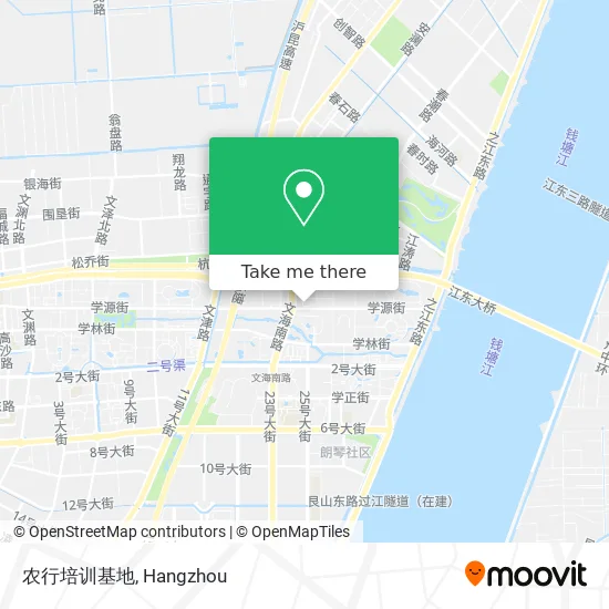 农行培训基地 map