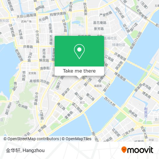 金华轩 map
