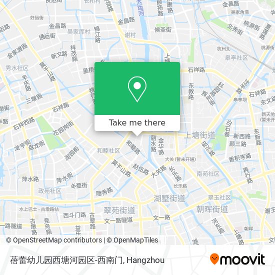 蓓蕾幼儿园西塘河园区-西南门 map