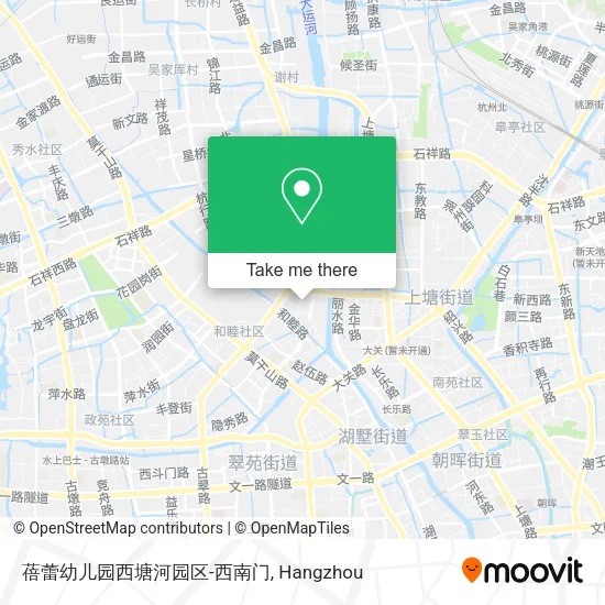 蓓蕾幼儿园西塘河园区-西南门 map