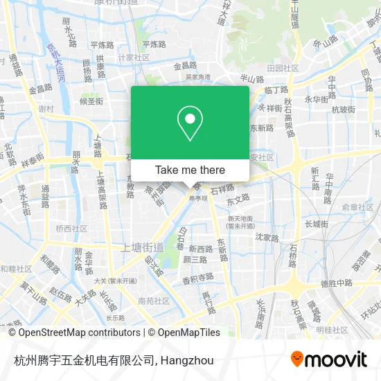 杭州腾宇五金机电有限公司 map