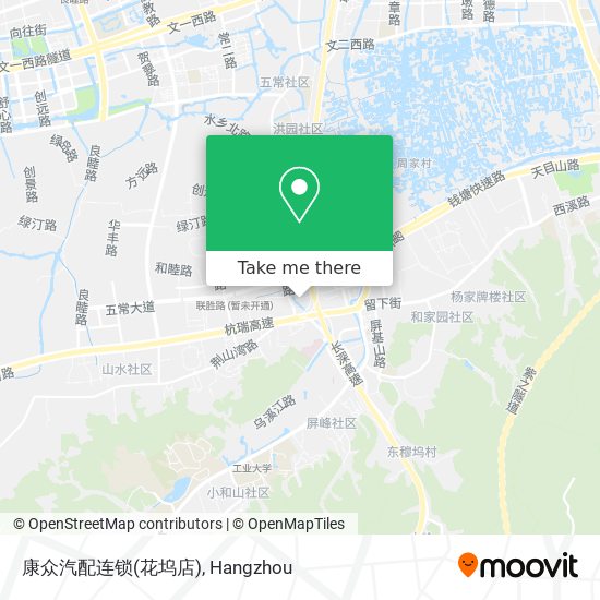 康众汽配连锁(花坞店) map