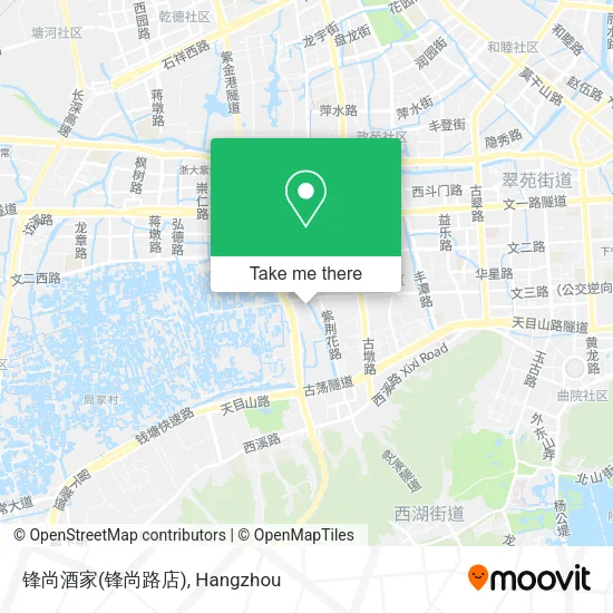 锋尚酒家(锋尚路店) map