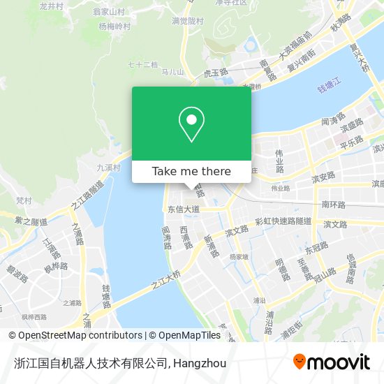 浙江国自机器人技术有限公司 map