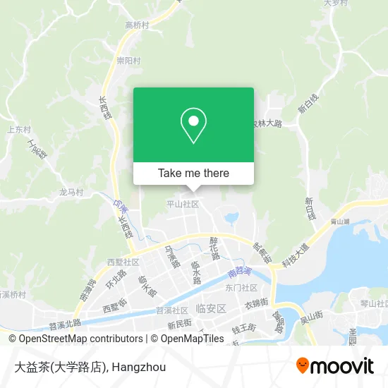 大益茶(大学路店) map