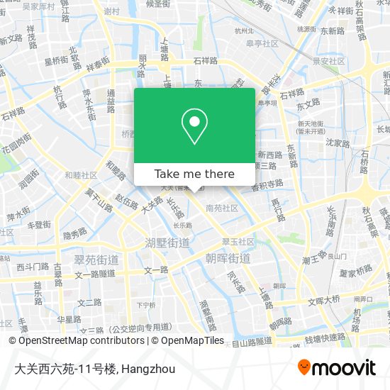 大关西六苑-11号楼 map