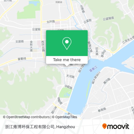 浙江雍博环保工程有限公司 map