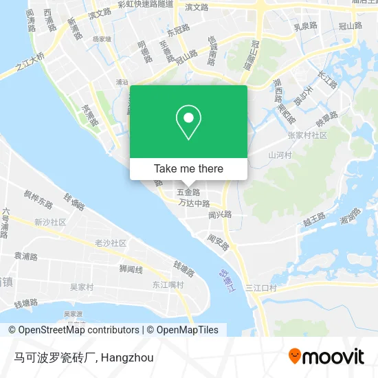 马可波罗瓷砖厂 map