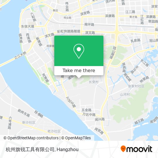 杭州旗锐工具有限公司 map