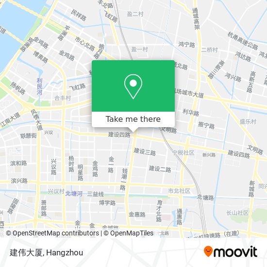 建伟大厦 map