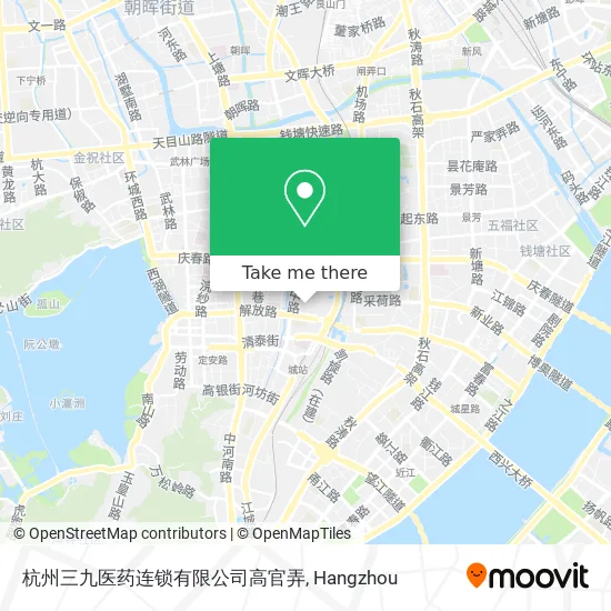 杭州三九医药连锁有限公司高官弄 map