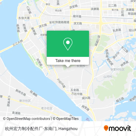 杭州宏力制冷配件厂-东南门 map