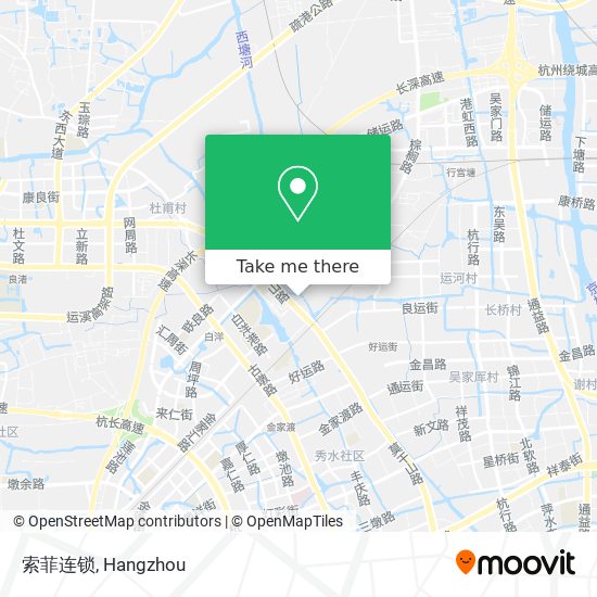 索菲连锁 map