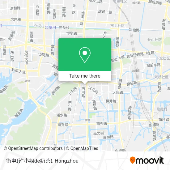 街电(许小姐de奶茶) map