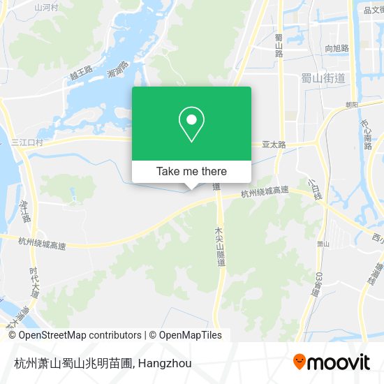 杭州萧山蜀山兆明苗圃 map