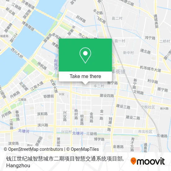 钱江世纪城智慧城市二期项目智慧交通系统项目部 map