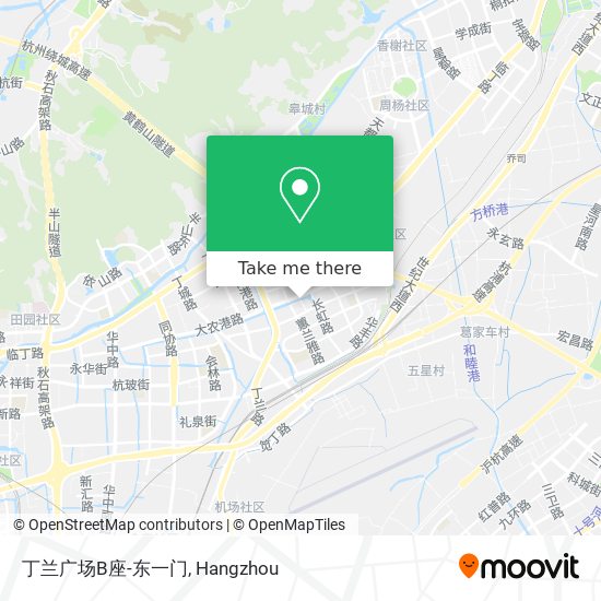 丁兰广场B座-东一门 map