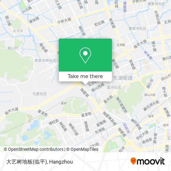 大艺树地板(临平) map