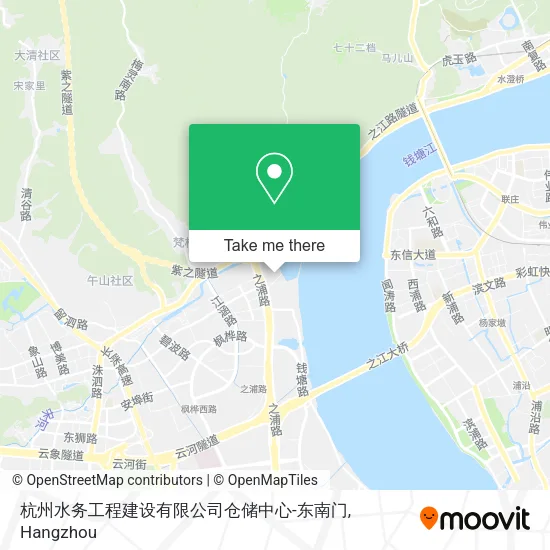 杭州水务工程建设有限公司仓储中心-东南门 map