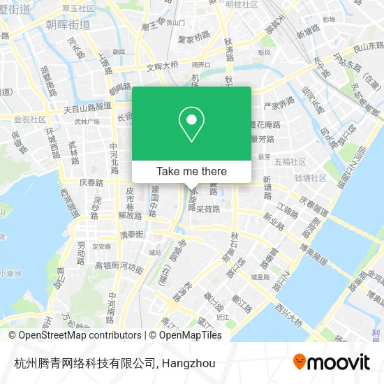 杭州腾青网络科技有限公司 map