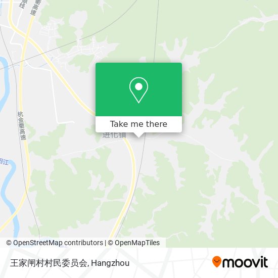 王家闸村村民委员会 map