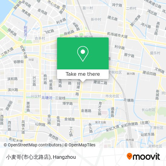 小麦哥(市心北路店) map