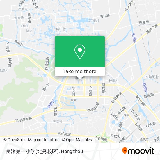 良渚第一小学(北秀校区) map