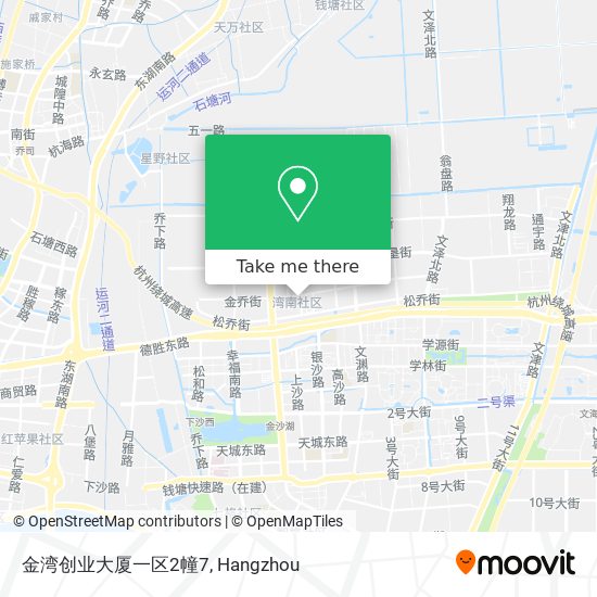 金湾创业大厦一区2幢7 map