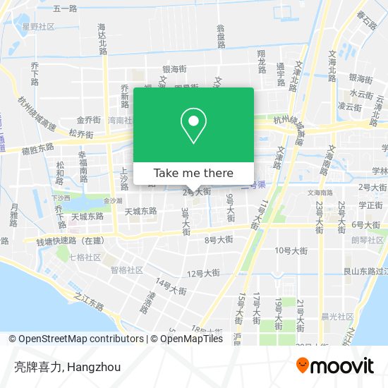 亮牌喜力 map