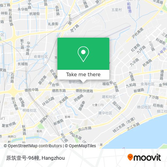 原筑壹号-96幢 map