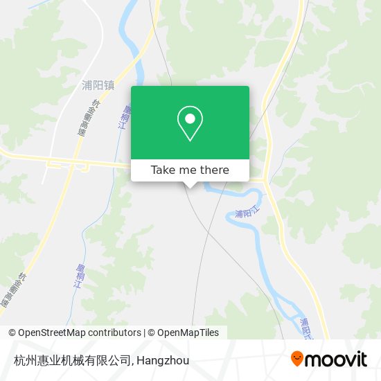 杭州惠业机械有限公司 map