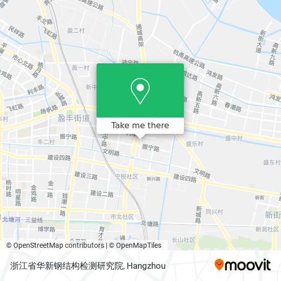 浙江省华新钢结构检测研究院 map