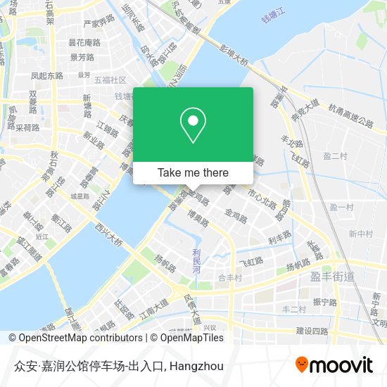 众安·嘉润公馆停车场-出入口 map
