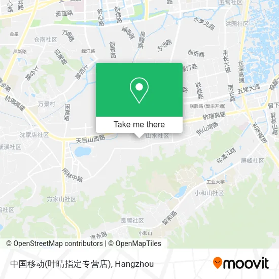 中国移动(叶晴指定专营店) map