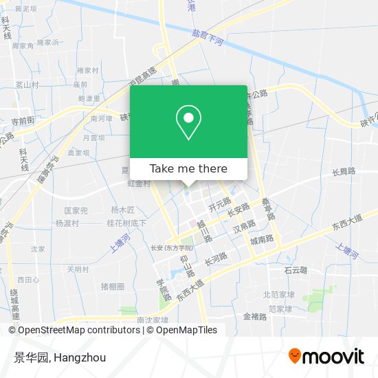 景华园 map