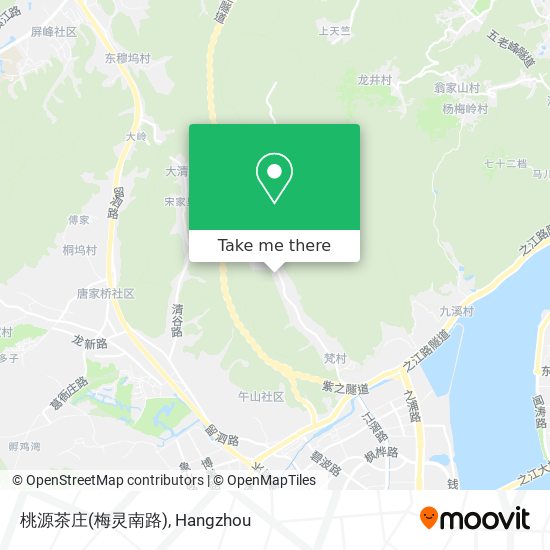 桃源茶庄(梅灵南路) map