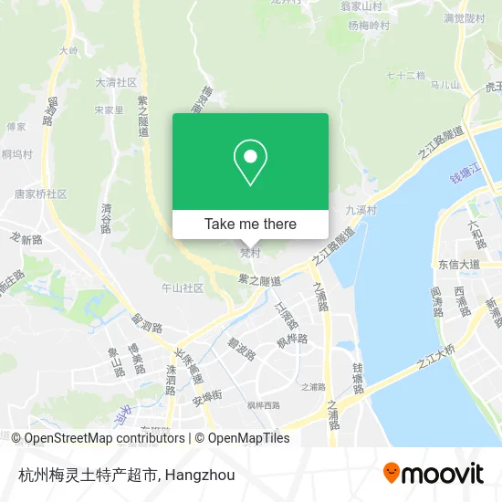 杭州梅灵土特产超市 map