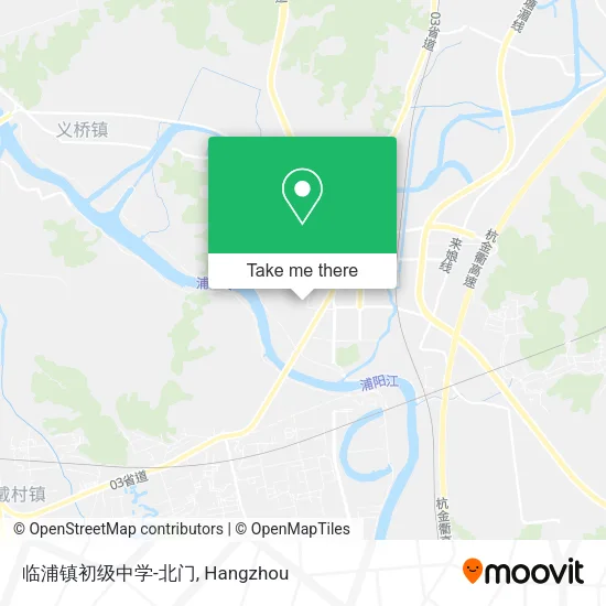 临浦镇初级中学-北门 map