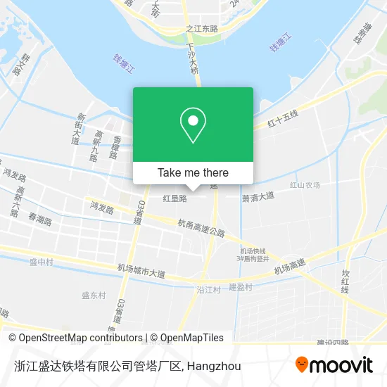 浙江盛达铁塔有限公司管塔厂区 map