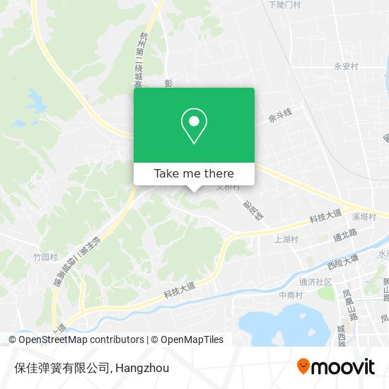 保佳弹簧有限公司 map