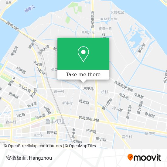 安徽板面 map