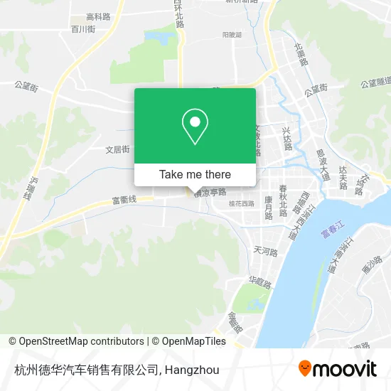 杭州德华汽车销售有限公司 map