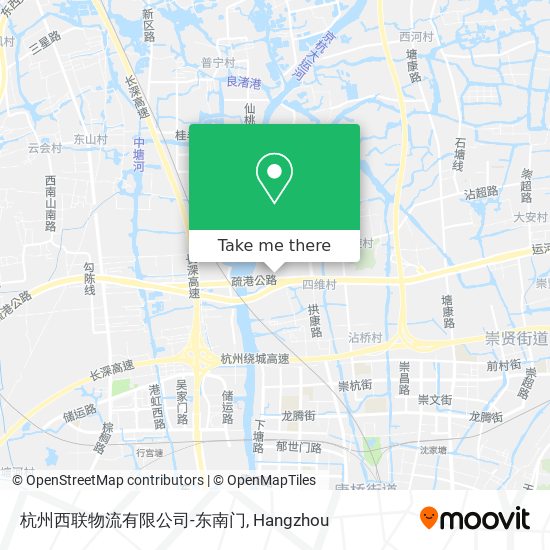 杭州西联物流有限公司-东南门 map