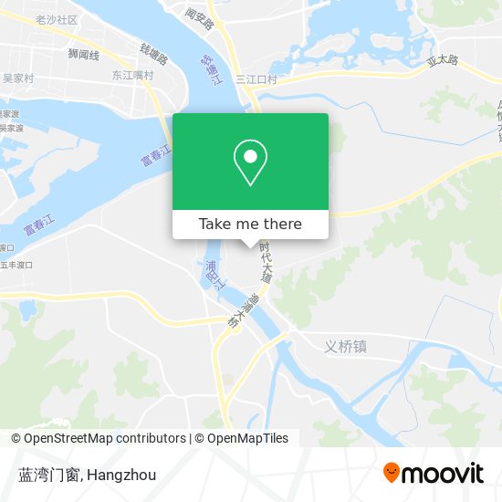 蓝湾门窗 map