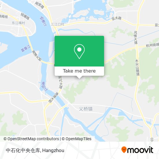 中石化中央仓库 map