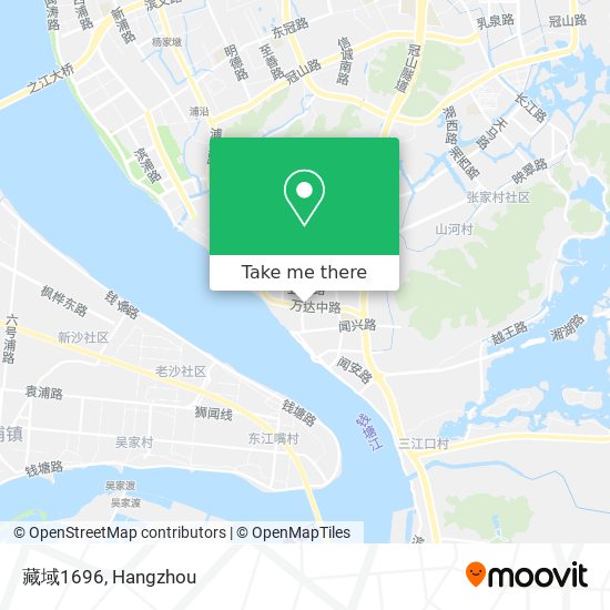 藏域1696 map