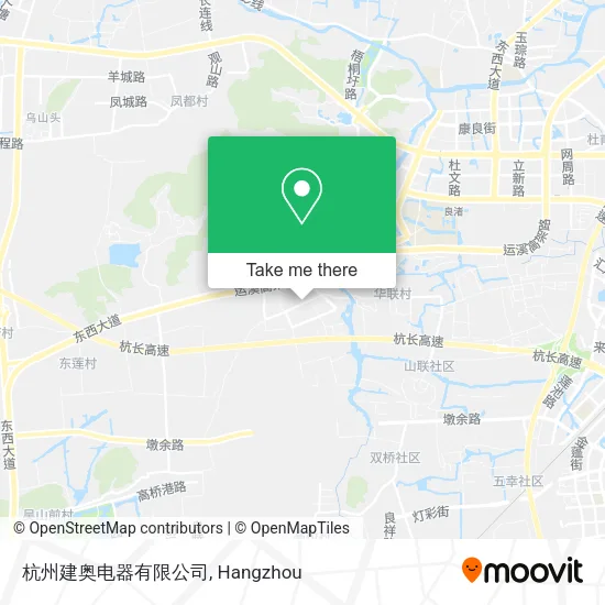 杭州建奥电器有限公司 map