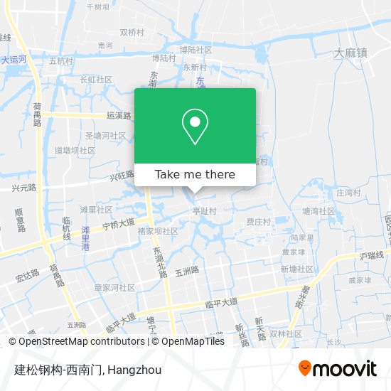 建松钢构-西南门 map